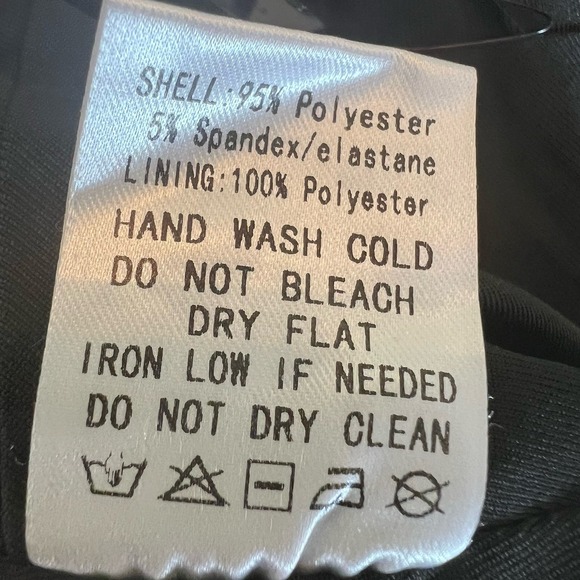 Womens Akira Tube Top Crop Black Strapless Size large Zip Up NEW - Picture 7 of 9